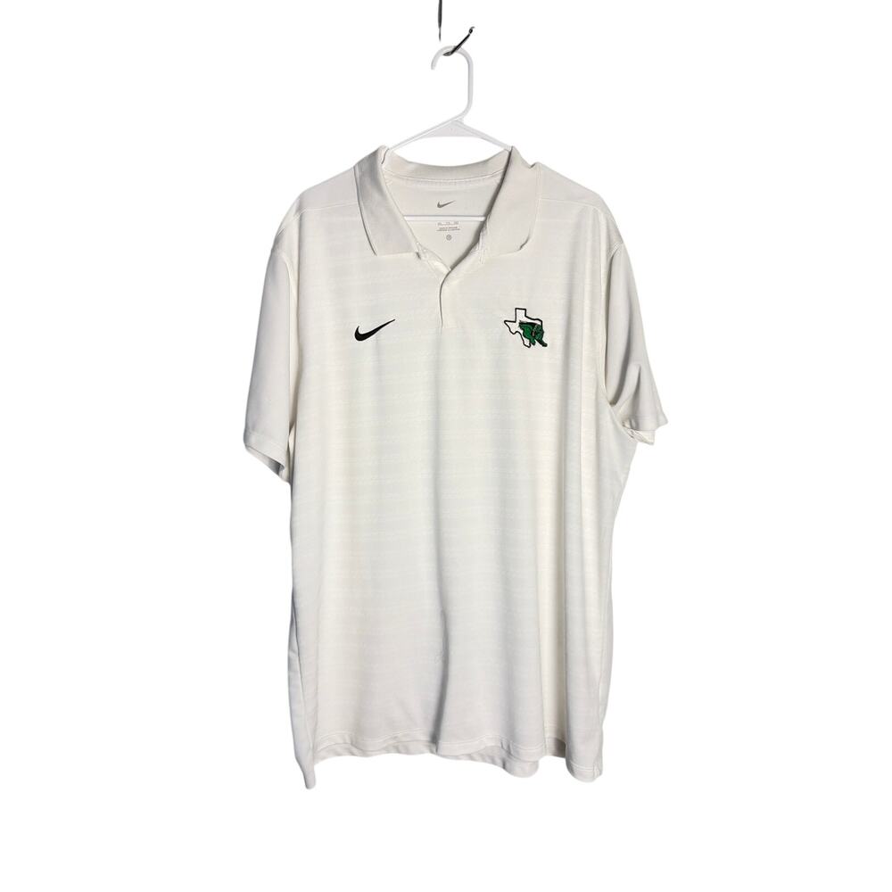 Nike Dri-Fit University North Texas Eagles Polo Shirt Men Size XXL